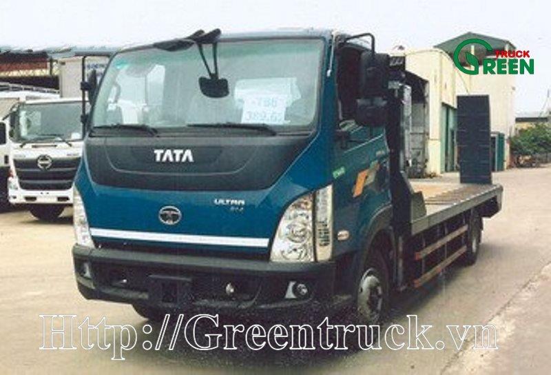 Xe nâng đầu chở máy công trình 7 tấn Tata