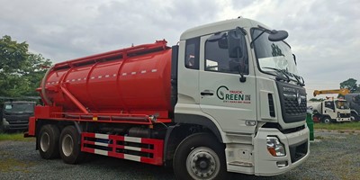 Xe hút chất thải 13 khối Dongfeng - Greentruck