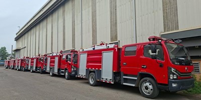 Xe chữa cháy 5 khối Dongfeng