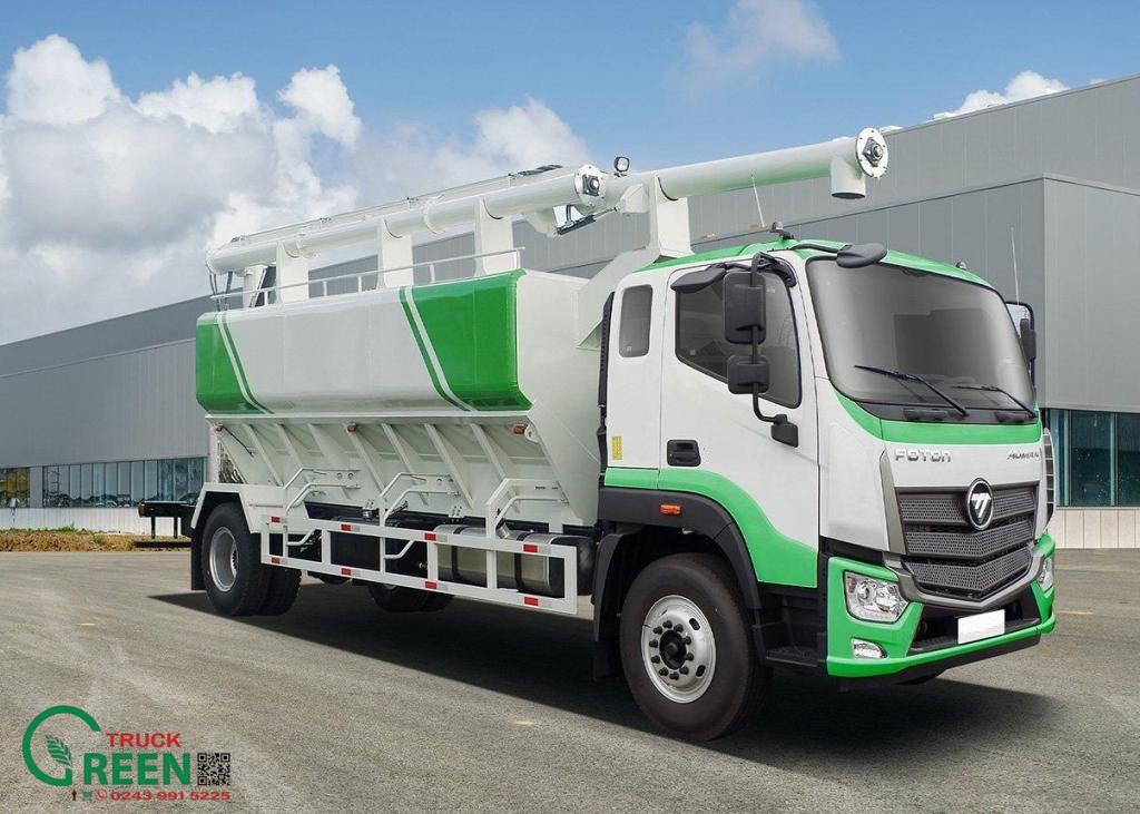 Xe chở thức ăn chăn nuôi 14 khối Foton - Greentruck