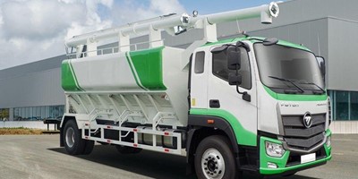 Xe chở thức ăn chăn nuôi 14 khối Foton - Greentruck