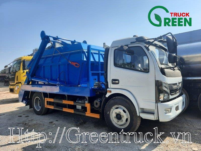 Xe chở bùn 5 khối Dongfeng - Greentruck sản xuất