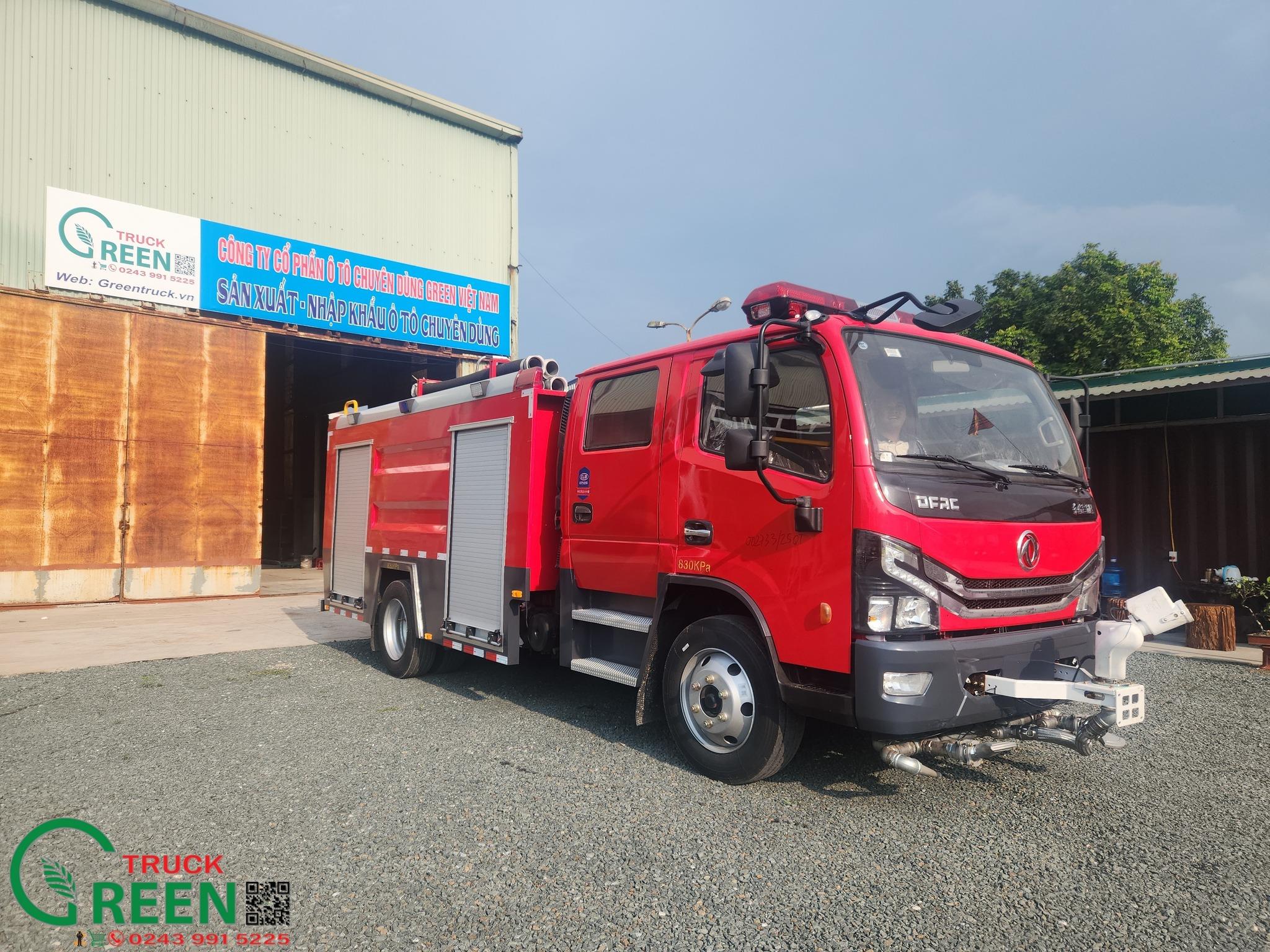 Xe chữa cháy 4.5 khối Dongfeng