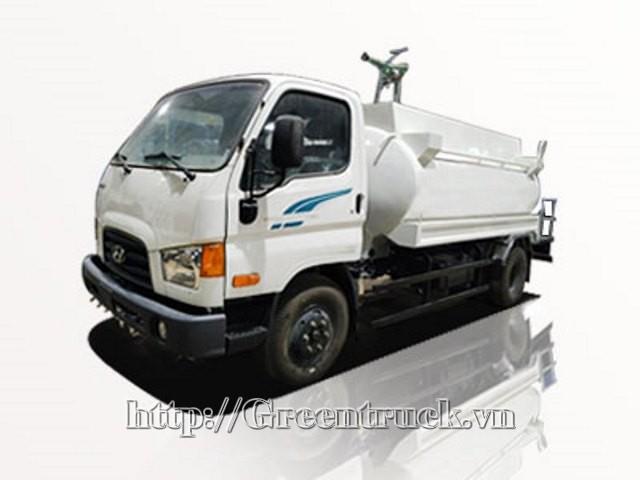 Xe phun nước rửa đường hyundai 7 khối Hyundai New Mighty 110SP