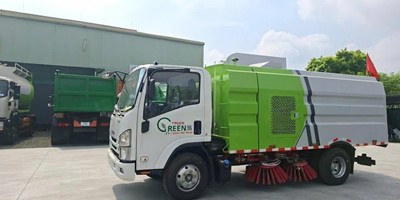 Xe quét đường 8 khối Isuzu