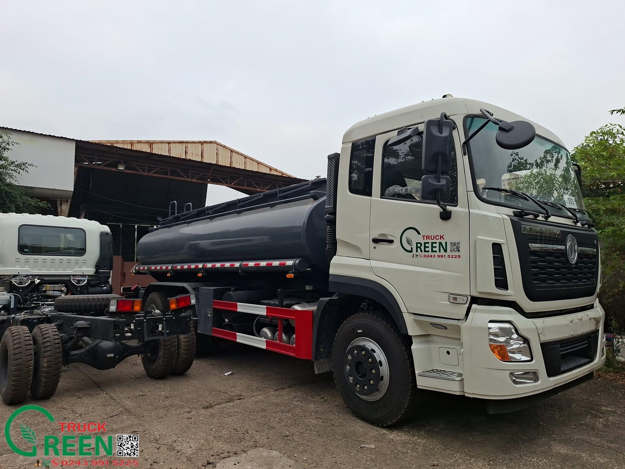 Xe chở a xít 12 khối Dongfeng - Xe chở hóa chất 12 khối Dongfeng