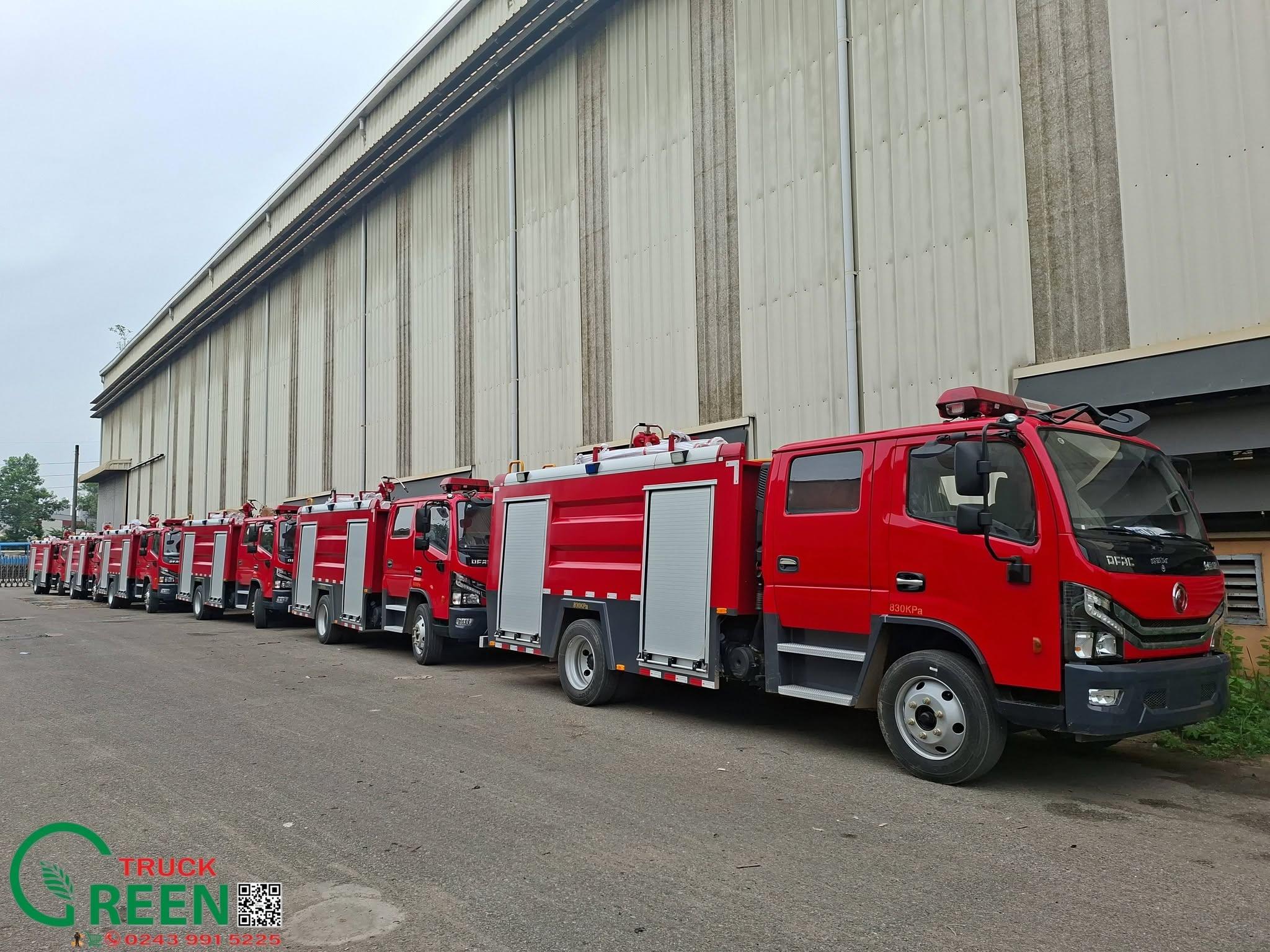 Xe chữa cháy 5 khối Dongfeng
