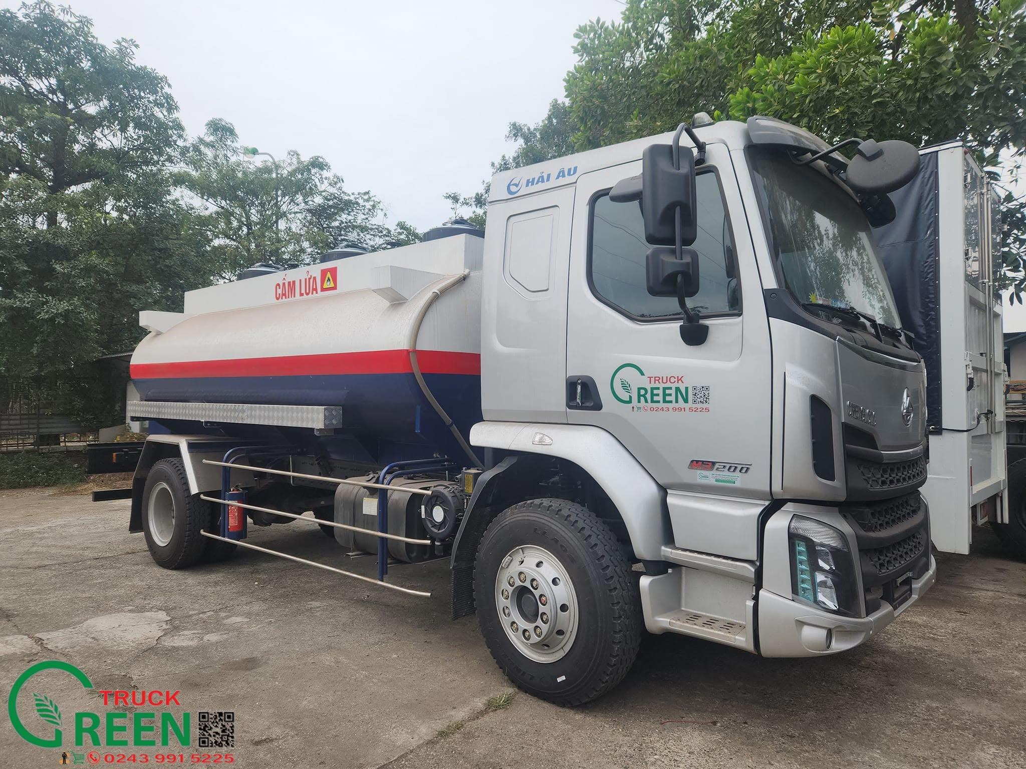 Xe téc chở xăng dầu 11.5 khối Chenglong