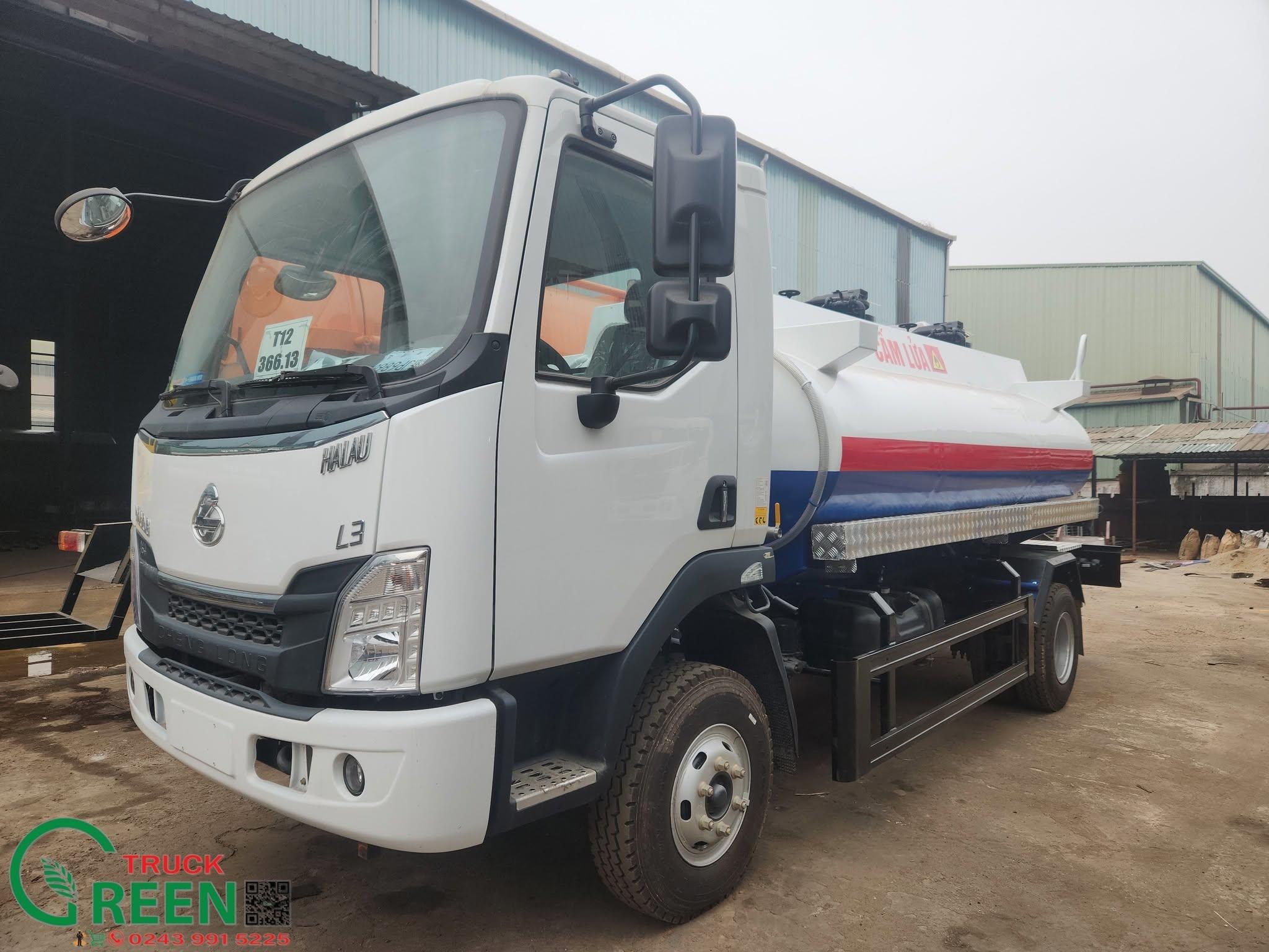 Xe téc chở xăng dầu 8 khối Chenglong