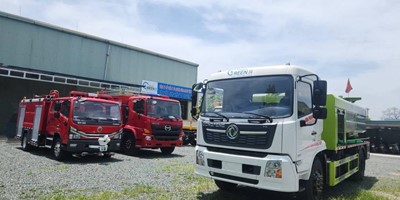 Xe hút chất thải , thông cống áp lực cao đa năng 8 khối Dongfeng