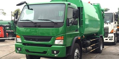 Ô tô chở cuốn ép rác 9 khối FUSO FA 140 