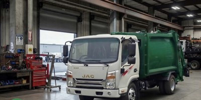 Xe cuốn ép rác 5.6 khối JAC N350 - Xe chở rác 5.6m3 JAC