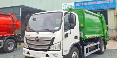 Xe cuốn ép rác 9 khối FOTON AUMARK /GREENTRUCK