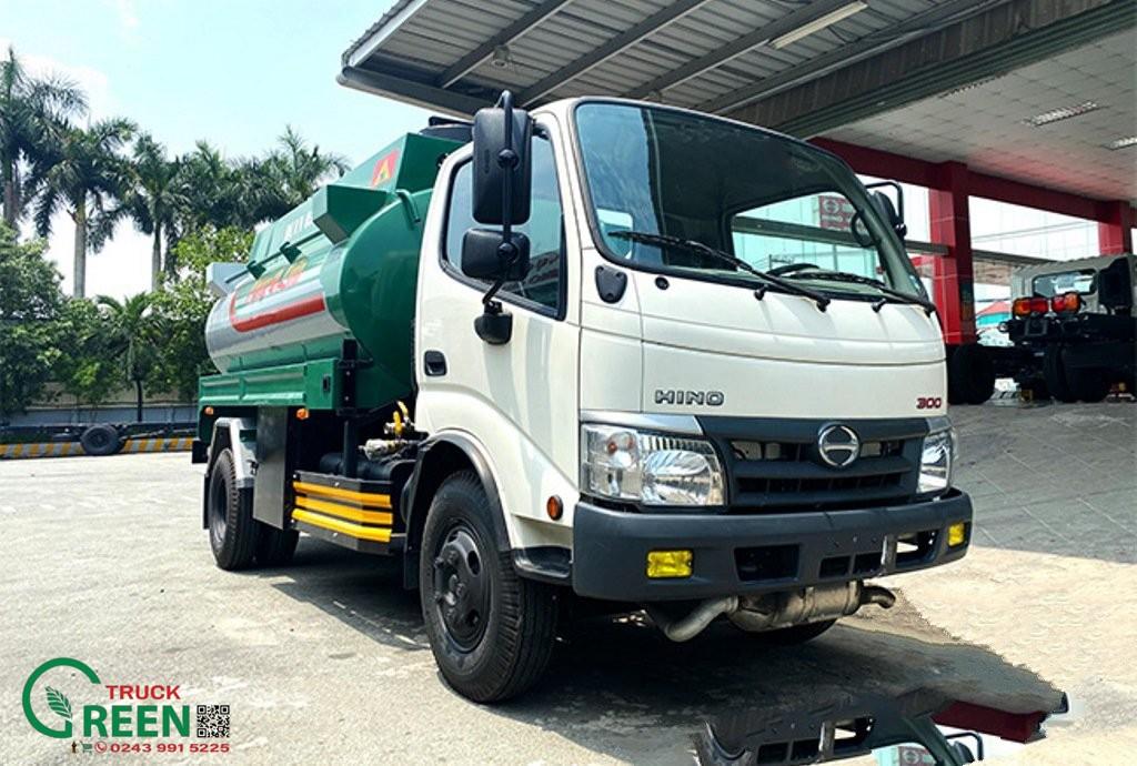 Xe téc chở xăng dầu 6 khối Hino XZU342